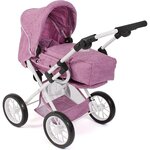 Bayer Chic 2000 560-62 - Poussette combinée pour poupée LENI Jean rose