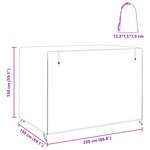 vidaXL Housse pour balancelle d'extérieur 220 x 150 x 150 cm