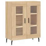 vidaXL Buffet chêne sonoma 69 5x34x90 cm bois d'ingénierie