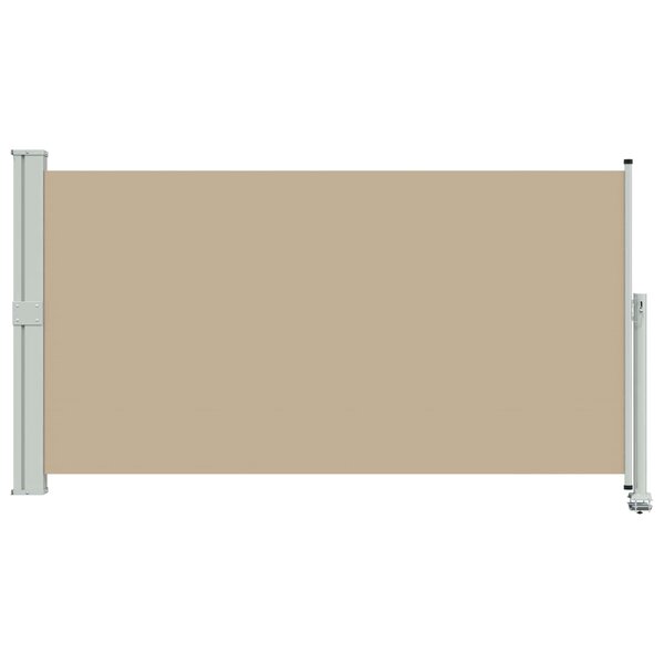 vidaXL Auvent latéral 140 x 300 cm 100  polyester fer acier
