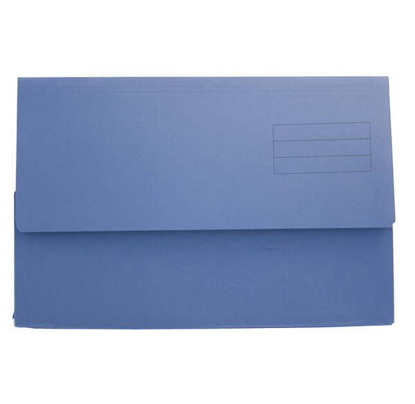 Chemise À Poche 250g Folio Bleu
