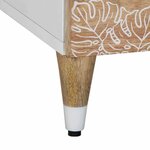 vidaXL Meuble TV 100x33 5x46 cm bois massif de manguier