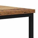 vidaXL Table console avec tiroir Bois Ancien 100 x 40 x 75 cm