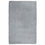 vidaXL Tapis Shaggy à poils longs NAVARRA gris clair 130x200 cm