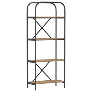 vidaXL Étagère Chêne artisanal 60 x 30 x 146 cm Bois d'ingénierie