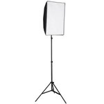 Vidaxl kit de studio photo avec lampes toile de fond et réflecteur