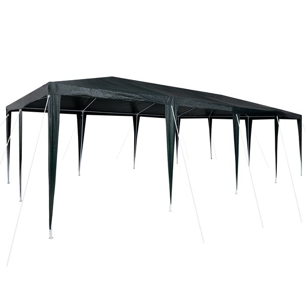 vidaXL Tente de fête Verte 8x4 m PE