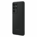 Silicone cover s21 ultra noir