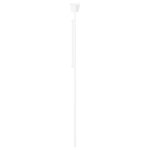vidaXL Tête de lit avec tête de lit Blanc 75 cm Bois d'ingénierie