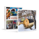 SMARTBOX - Coffret Cadeau Séjour insolite de 4 jours en tonneau vitré avec sauna près du col de Vars -  Séjour