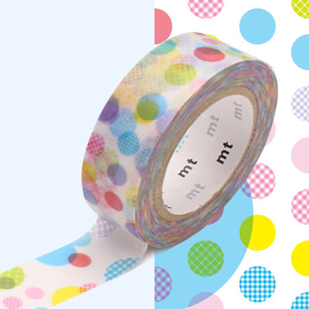 Masking Tape MT EX Pois aléatoires - random dot