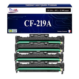 4 Toners compatibles avec HP LaserJet Pro MFP M130fw  MFP M130nw remplace HP CF217A (17A) Noir - 1 600p
