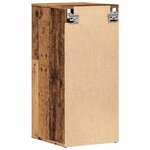 vidaXL Armoire à chaussures vieux bois 32x35x70 cm bois d'ingénierie
