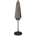 vidaXL Parasol de jardin avec lampes LED 270 x 270 cm Polyester