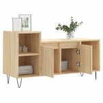 vidaXL Meuble TV Chêne sonoma 100x35x55 cm Bois d'ingénierie