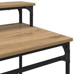 vidaXL Bureau Chêne artisanal 100 x 50 x 90 cm Bois d'ingénierie