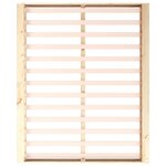vidaXL Cadre de lit sans matelas 160x200 cm bois massif