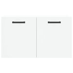 vidaXL Armoire murale Blanc 60x36 5x35 cm Bois d'ingénierie