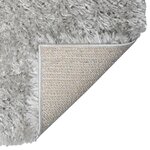 vidaXL Tapis shaggy à poils hauts Gris 120x170 cm 50 mm