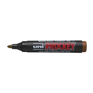 Marqueur PROCKEY PM122 pointe conique moyenne 1 8 - 2 2mm Marron UNI-BALL