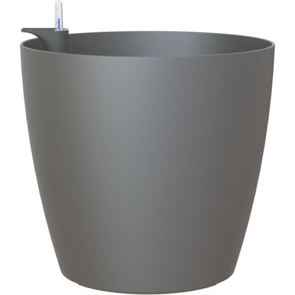 ARTEVASI - Pot san remo mate 30cm auto-arrosage anthracite 30 x 30 x h27,3 cm - 0,82l