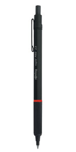 rOtring PRO Porte-mine mécanique rétractable  Noir  2.0 mm