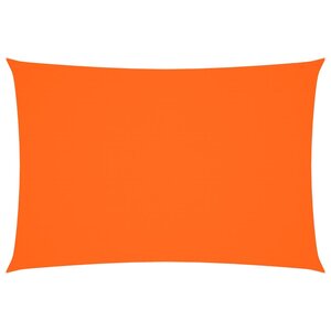 vidaXL Voile de parasol tissu oxford rectangulaire 2 5x4 5 m orange