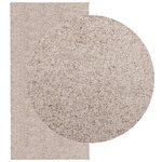 vidaXL Tapis shaggy PAMPLONA poils longs moderne beige 100x200 cm