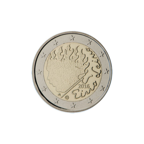 Finlande 2016 - 2 euro commémorative eino leino