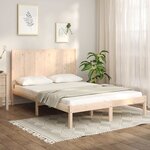 vidaXL Cadre de lit sans matelas 150x200 cm bois de pin massif