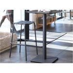 Tabouret de bar de jardin perfect (lot de 2)