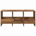 vidaXL Étagère à magazines Bois ancien 102 x 30 x 45 cm