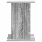 vidaXL Support de Plante Sonoma gris 30 5 x 30 x 43 cm