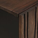 vidaXL Buffet en bois de manguier 90x33 5x75 cm