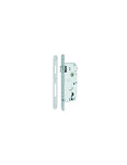 THIRARD - Boitier de serrure encastrable à cylindre pour porte d'entrée  axe 50mm  entraxe 85mm  bouts ronds  chrome - THIRARD