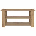 vidaXL Support de télévision Chêne artisanal 100 x 40 x 50 cm