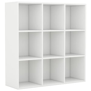 vidaXL Bibliothèque blanc 98x29x97 5 cm bois d'ingénierie