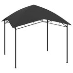 vidaXL Belvédère de jardin 3x3x2 9 m Anthracite 180 g/m²