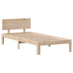 vidaXL Cadre de lit avec tiroirs sans matelas 90x200 cm