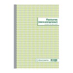 Manifold Factures Micro-entrepreneur 29 7x21cm 50 Feuillets Dupli Autocopiants - Motif - X 5 - Exacompta