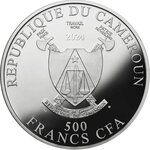 Pièce de monnaie en Argent 500 Francs g 17.50 Millésime 2024 Klimt Golden Five PORTRAIT OF AMALIE ZUCKERKANDL