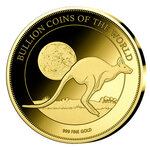 Monnaie KANGAROO Bullion Coins of the World 2020 1/500 Oz Or 3000 Francs Chad (PRÉCOMMANDE)