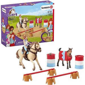 Schleich 72157 - Horse Club Premiers pas au ranch Western