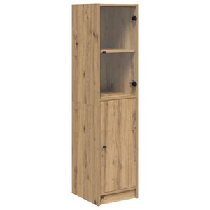 vidaXL Haut Armoire Chêne artisanal 35 x 37 x 142 cm Bois d'ingénierie