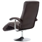 vidaXL Fauteuil TV marron similicuir