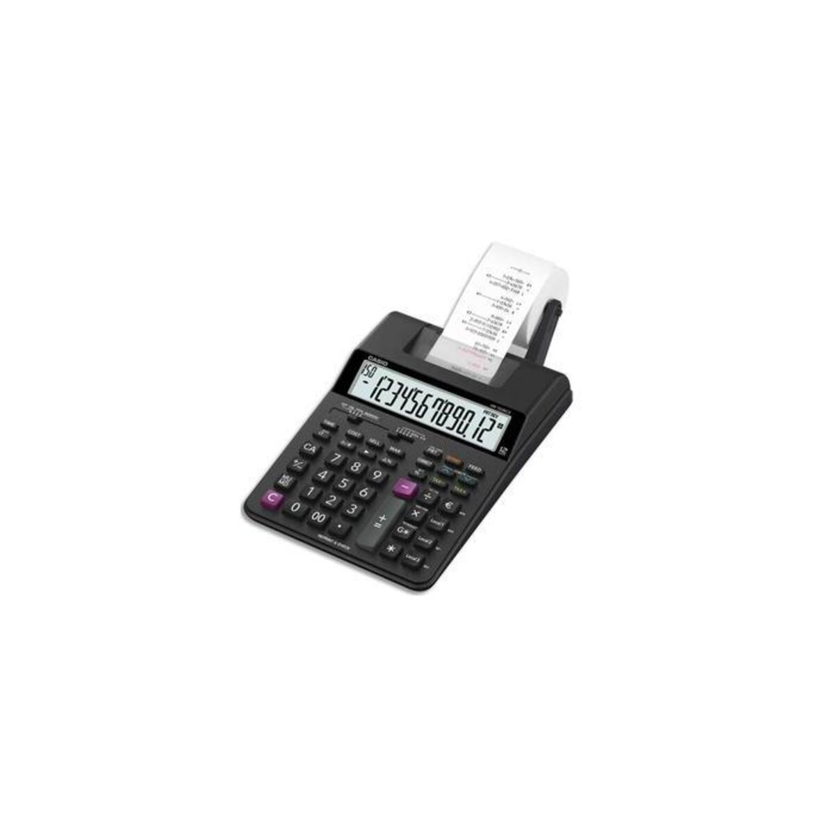 Calculatrice imprimante portable bureau 12 chiffres HR-150 RCE