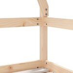 vidaXL Cadre de lit enfant avec tiroirs 70x140 cm bois de pin massif