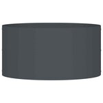 vidaXL Cache-pot de jardin Anthracite 40 x 40 x 20 cm Acier