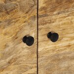 vidaXL Table basse 80x50x40 cm bois de manguier massif