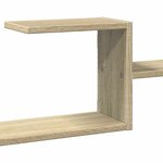 vidaXL Étagère murale chêne sonoma 104x15x49 cm bois d'ingénierie